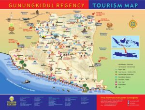 Daftar 5 Kecamatan dengan Destinasi Wisata Terbanyak di Gunungkidul