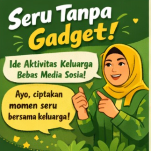 5 Ide Seru Menikmati Waktu Tanpa Media Sosial Bersama Si Kecil